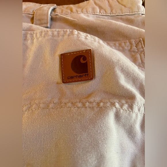 🛠️Carhartt Tan Carpenter Shorts🛠️ - Picture 3 of 8